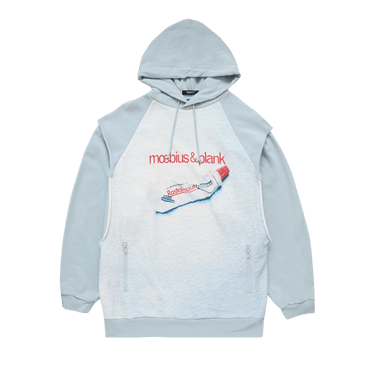 Undercover Moebius & Plank Hoodie 'Light Blue'
