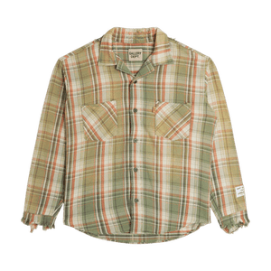 Gallery Dept. Marley Flannel Shirt 'Light Green'