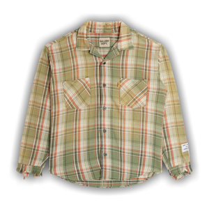 Gallery Dept. Marley Flannel Shirt 'Light Green'