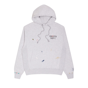 Gallery Dept. GD Paint Logo Hoodie 'Light Heather'