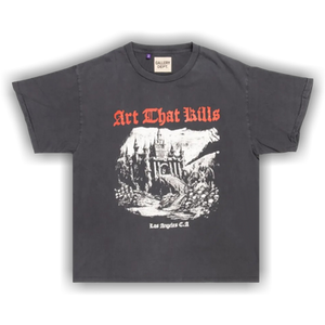 Gallery Dept. ATK Castle Tee 'Vintage Black'