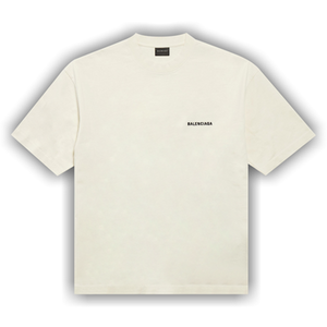 Balenciaga Medium Fit T-Shirt 'Beige'
