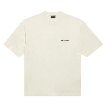 Balenciaga Medium Fit T-Shirt 'Beige'