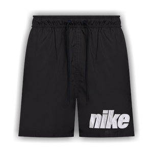 Nike Club Flow Shorts 'Black/White'