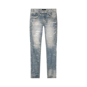 PURPLE BRAND Fade Down Skinny 'Light Indigo'