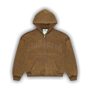 Godspeed Studded OG Logo Hoodie 'Brolive Wash'