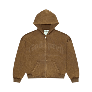 Godspeed Studded OG Logo Hoodie 'Brolive Wash'