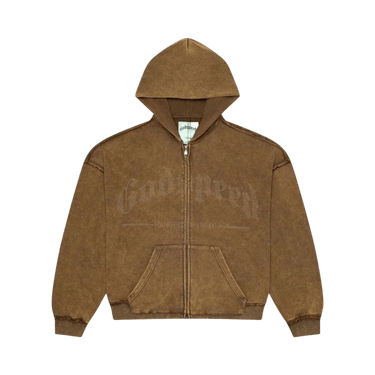 Godspeed Studded OG Logo Hoodie 'Brolive Wash'