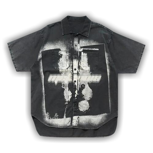 RIVINGTON roi Rebis In Times Like These Working Man Shirt 'Black'
