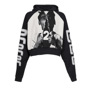 RIVINGTON roi Rebis Open Up Agape Hoodie 'Black/Heather'
