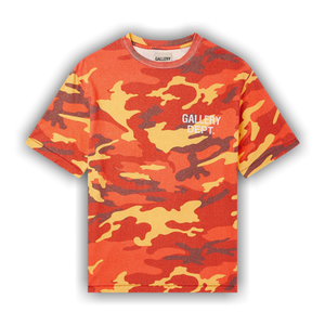 Gallery Dept. Souvenir Tee 'Orange Camo'