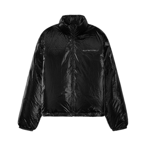 Fear of God Essentials Ripstop Nylon Puffer Jacket 'Metallic Black'