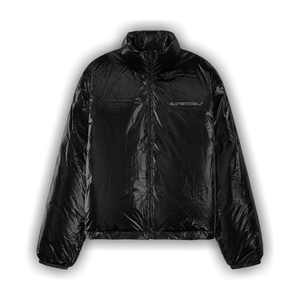 Fear of God Essentials Ripstop Nylon Puffer Jacket 'Metallic Black'