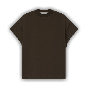 Fear of God Essentials Satin Fleece 90s Muscle Tee 'Brown'