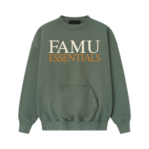 Fear of God Essentials Famu Sport Crewneck 'Balsam Green'