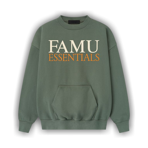 Fear of God Essentials Famu Sport Crewneck 'Balsam Green'