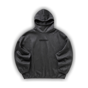 Fear of God Essentials Suede Fleece Modern Hoodie 'Iron Grey'