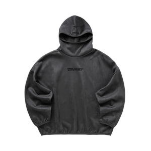 Fear of God Essentials Suede Fleece Modern Hoodie 'Iron Grey'
