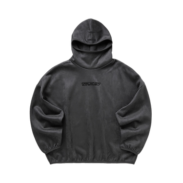 Fear of God Essentials Suede Fleece Modern Hoodie 'Iron Grey'
