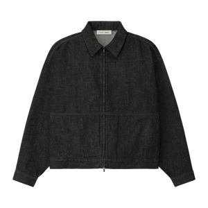 Fear of God Essentials Denim Work Jacket 'Vintage Black'