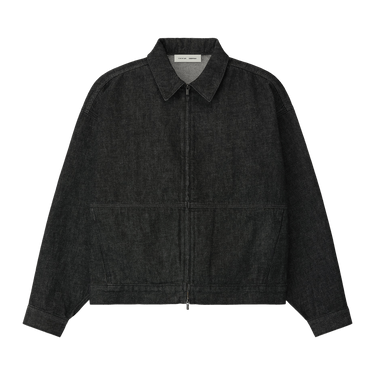 Fear of God Essentials Denim Work Jacket 'Vintage Black'