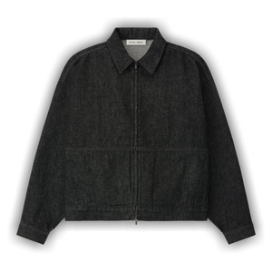 Fear of God Essentials Denim Work Jacket 'Vintage Black'
