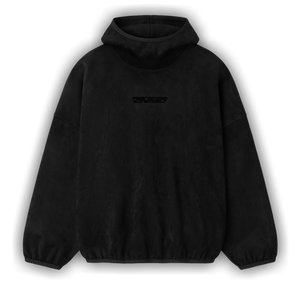 Fear of God Essentials Suede Fleece Modern Hoodie 'Vintage Black'
