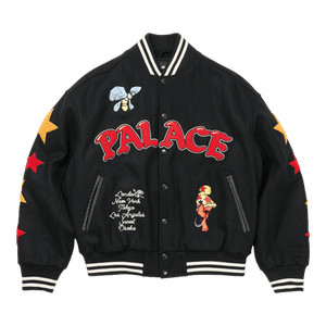 Palace Mark Bodē Varsity Jacket 'Black'