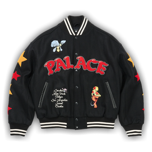 Palace Mark Bodē Varsity Jacket 'Black'