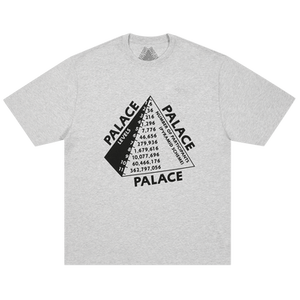 Palace Scheme T-Shirt 'Grey Marl'