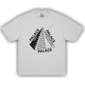 Palace Scheme T-Shirt 'Grey Marl'