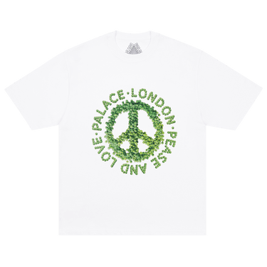 Palace Pease And Love T-Shirt 'White'