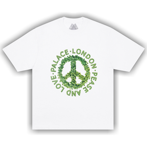 Palace Pease And Love T-Shirt 'White'