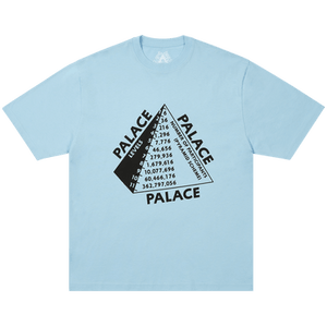 Palace Scheme T-Shirt 'Skyline Blue'