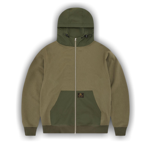 Corteiz Guerillaz Ripstop Zip Hoodie 'Olive'