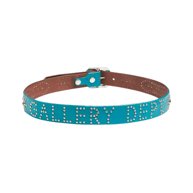 Gallery Dept. Painted Studded Belt 'Turquoise'