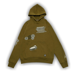 Air Jordan Brooklyn Fleece Pullover Hoodie 'Pacific Moss'