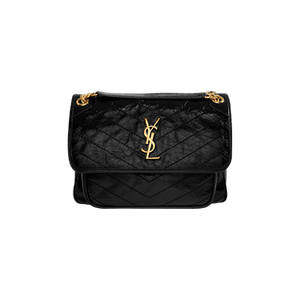 Saint Laurent Niki Medium Vintage Leather 'Nero'