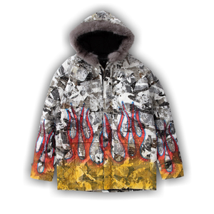 Who Decides War Artic Flame Parka 'Multicolor'