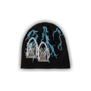 Who Decides War Engine Knit Hat 'Coal/Multicolor'