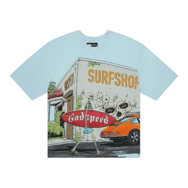 Godspeed Surf Shop Tee 'Blue'