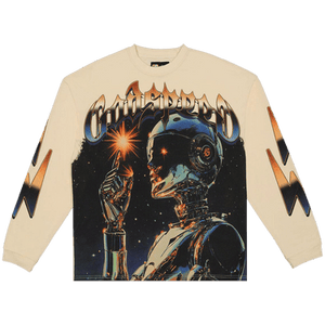 Godspeed Sputnik Long-Sleeve T-Shirt 'Bone'