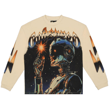 Godspeed Sputnik Long-Sleeve T-Shirt 'Bone'