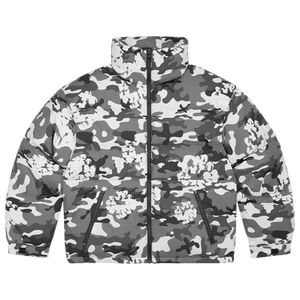 Denim Tears Cotton Wreath Puffer Jacket 'White Camo'