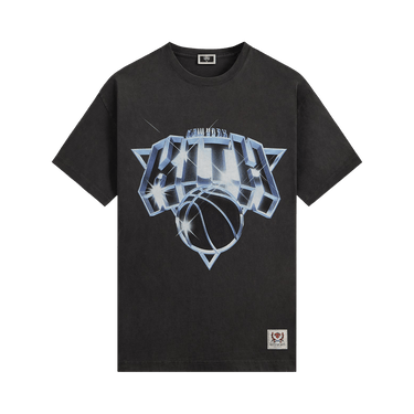 Kith For The New York Knicks Chrome Vintage Jones Tee 'Black'