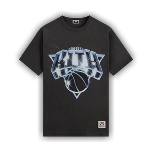 Kith For The New York Knicks Chrome Vintage Jones Tee 'Black'