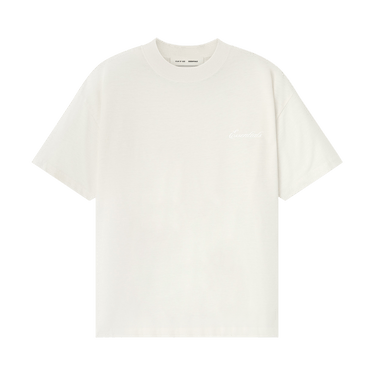 Fear of God Essentials Embroidered Essential Tee 'Ivory'