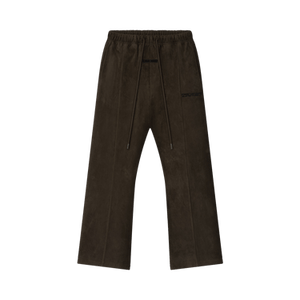 Fear of God Essentials Suede Fleece Flare Pant 'Brown'
