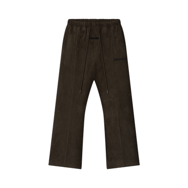 Fear of God Essentials Suede Fleece Flare Pant 'Brown'