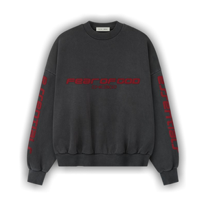 Fear of God Essentials Chicago Heavy Fleece Cropped Sweatshirt 'Iron Grey'